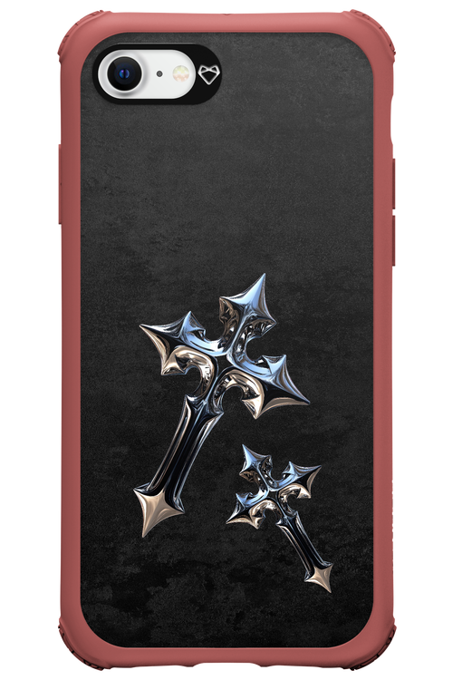 Chrome Crosses - Apple iPhone 7