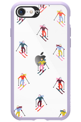 Snow Motion (Transparent) - Apple iPhone SE 2022