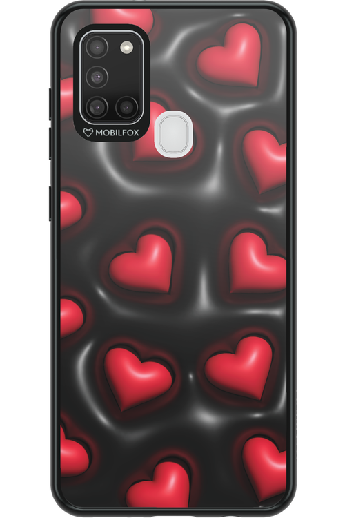 Hearts in love - Samsung Galaxy A21 S