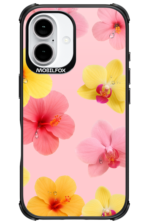 Sunset Flowers - Apple iPhone 16