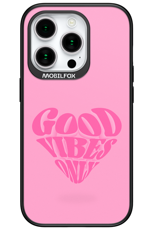 Good Vibes Heart - Apple iPhone 15 Pro