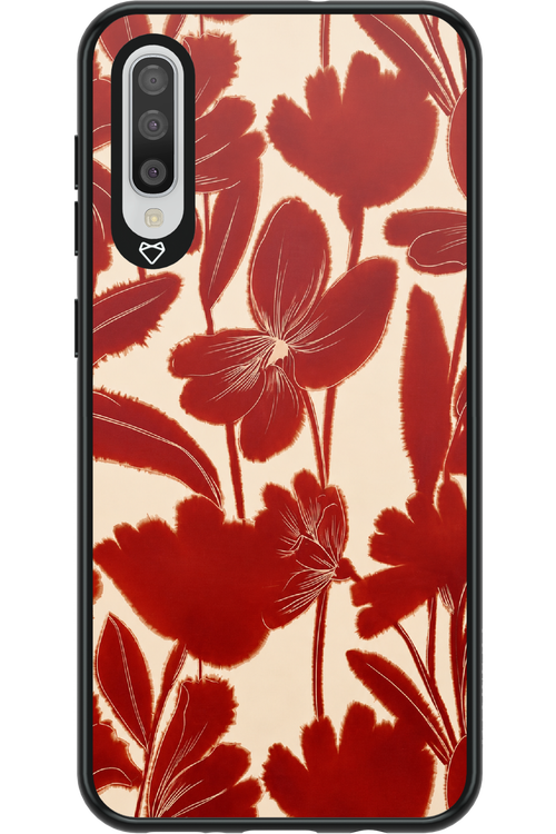 Burgundy Flowers 2.0 - Samsung Galaxy A50