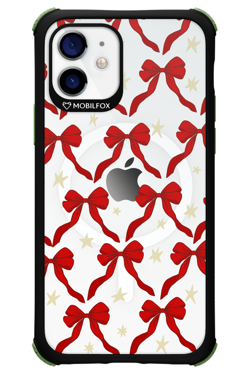 Bow & Stars (Transparent) - Apple iPhone 12