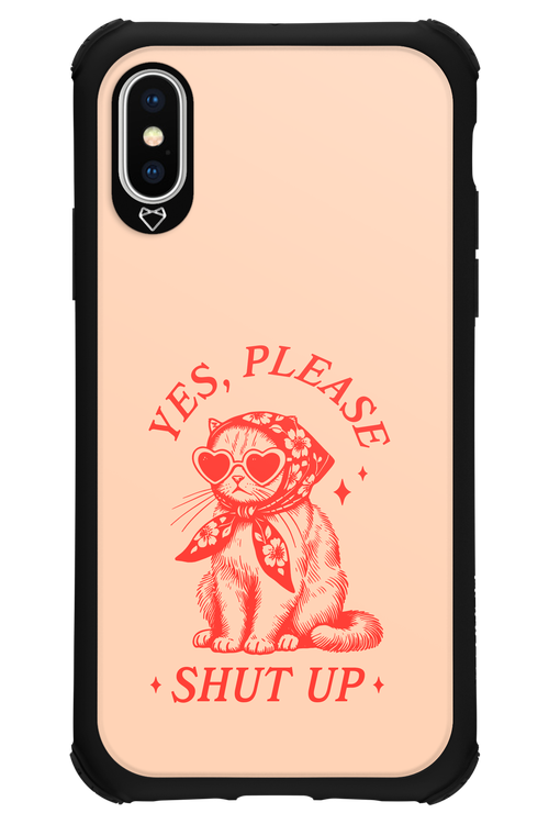 Shut upp - Apple iPhone X