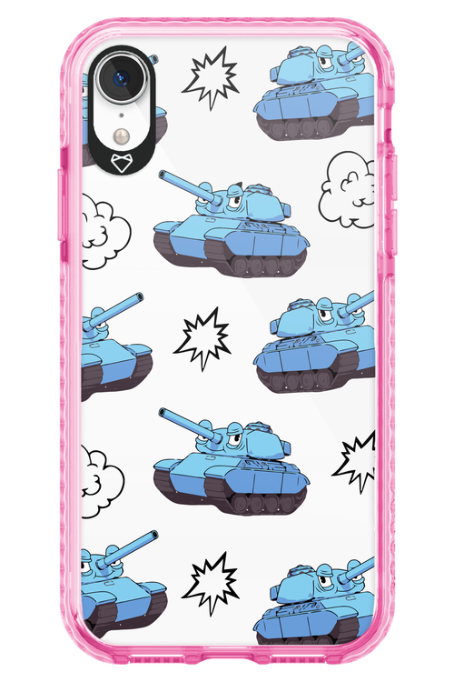 Tank Guy Transparent - Apple iPhone XR