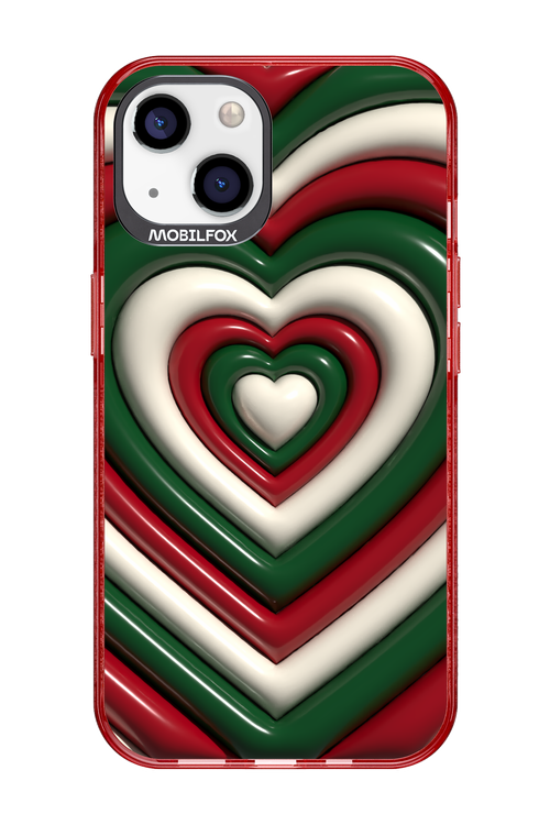XMAS Hearts - Apple iPhone 13