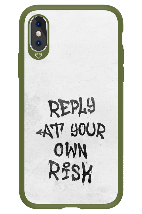 At Your Own Risk - Apple iPhone X