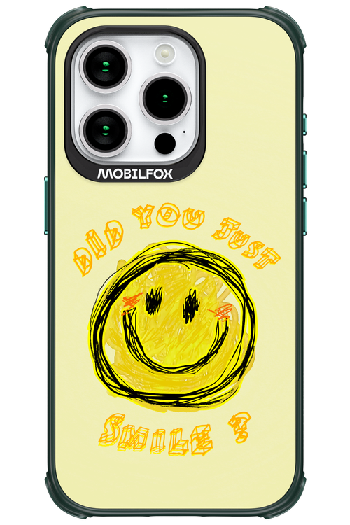 Crayon Smiley - Apple iPhone 15 Pro