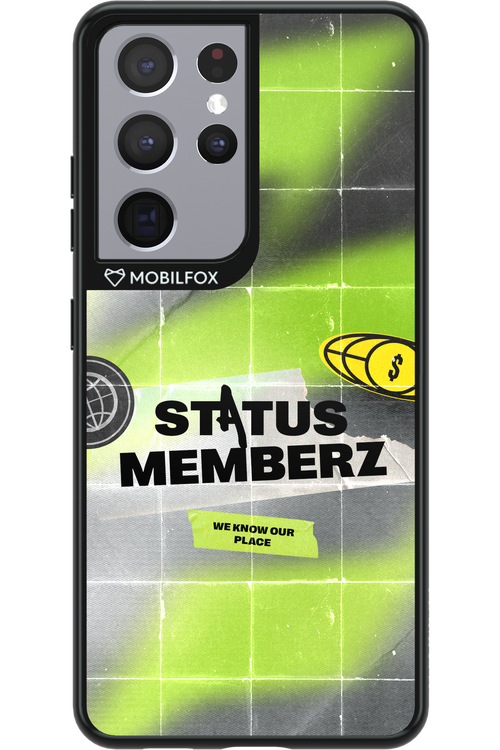 Status Memberz - Samsung Galaxy S21 Ultra