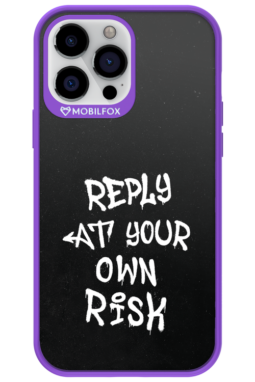 Risk Black 2.0 - Apple iPhone 13 Pro Max