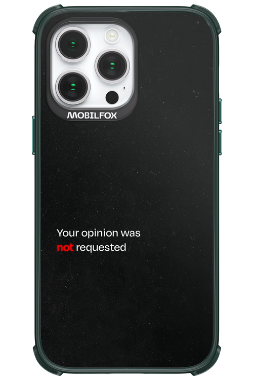 Not Requested 2.0 - Apple iPhone 14 Pro Max
