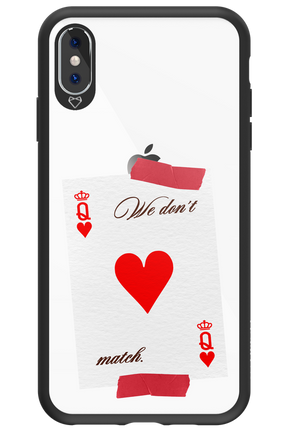 Match Transparent - Apple iPhone XS Max