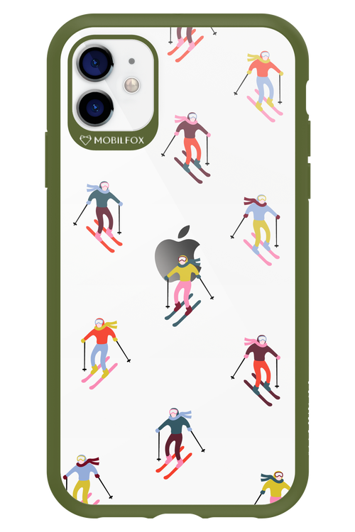 Snow Motion (Transparent) - Apple iPhone 11