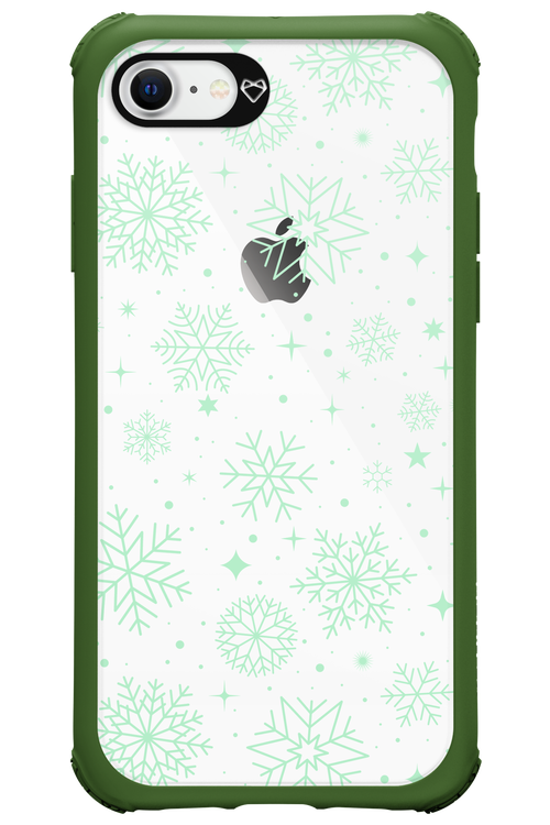Tiffany's Snowflakes - Apple iPhone 8