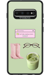 Matcha Babe - Samsung Galaxy S10+