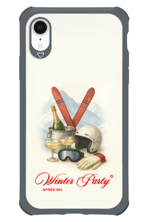 Winter Ski Party - Apple iPhone XR