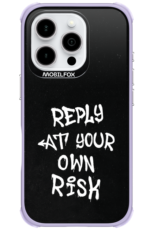 Risk Black 2.0 - Apple iPhone 16 Pro