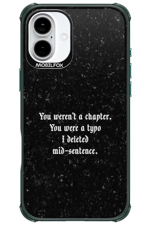 A Typo - Apple iPhone 16 Plus