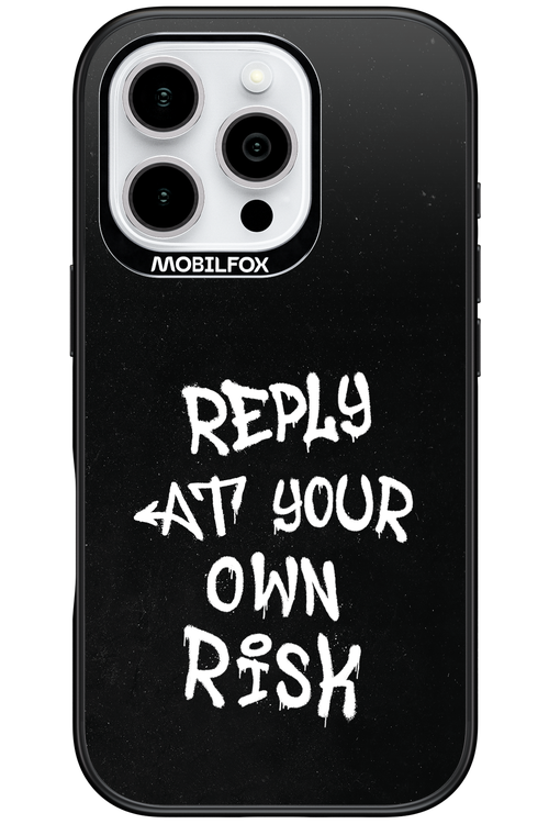 Risk Black 2.0 - Apple iPhone 16 Pro