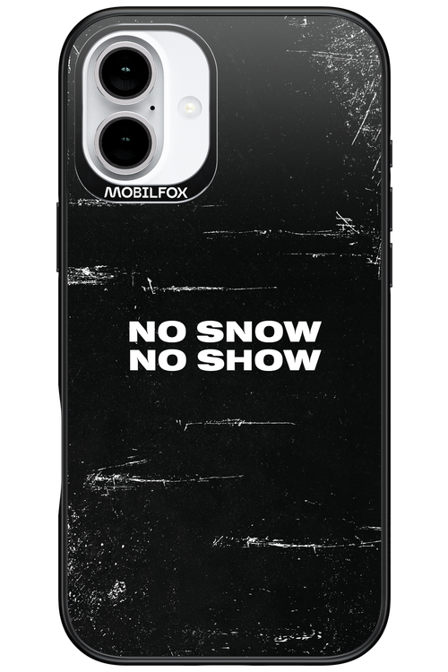 No snow, no show - Apple iPhone 16 Plus
