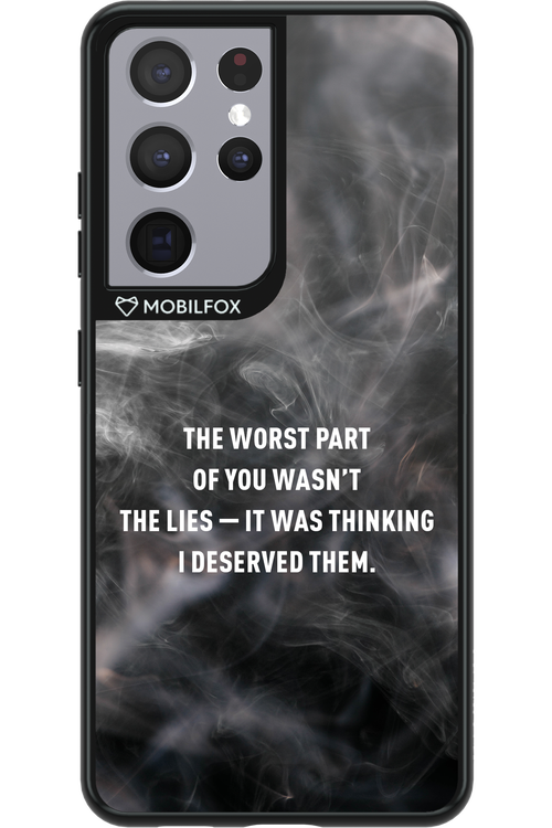 Lies - Samsung Galaxy S21 Ultra