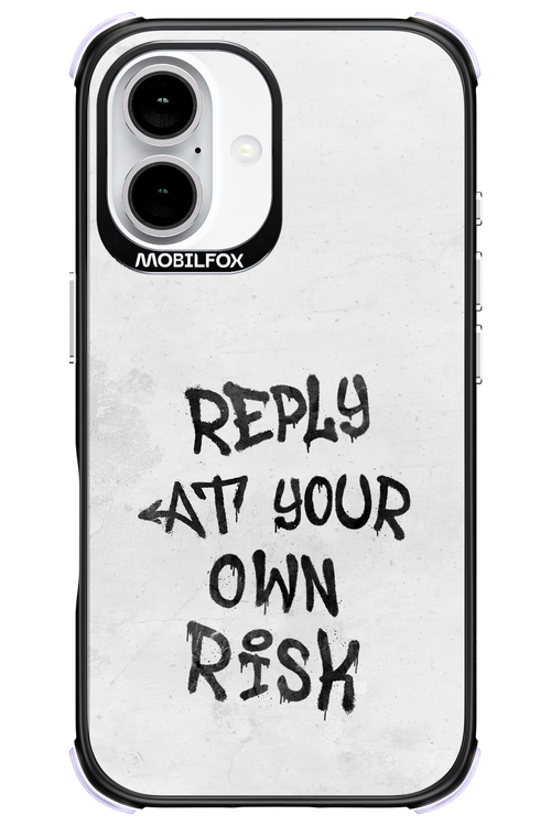 At Your Own Risk - Apple iPhone 16