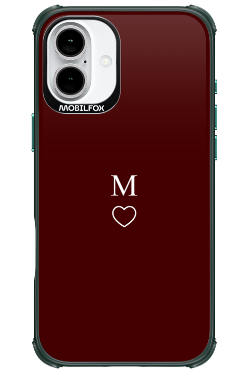 M Burgundia 2.0 - Apple iPhone 16 Plus