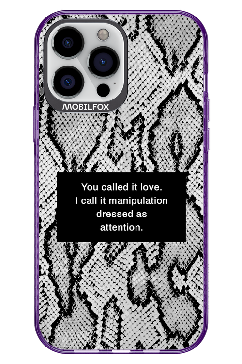 Manipulation 2.0 - Apple iPhone 13 Pro Max