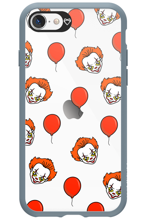 Mystery Clown (Transparent) - Apple iPhone SE 2020