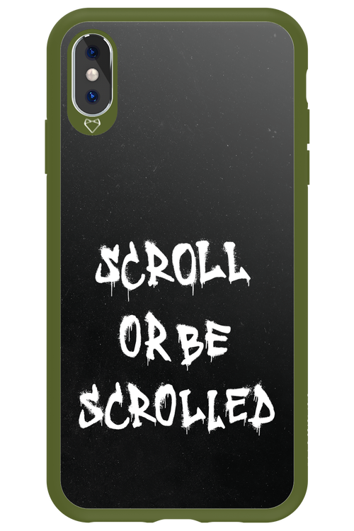 Scroll Black - Apple iPhone XS Max