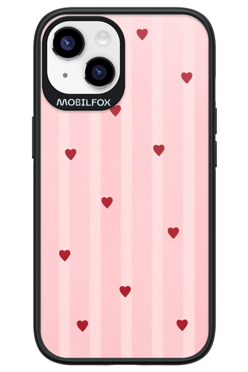 Red Little Hearts 2.0 - Apple iPhone 14