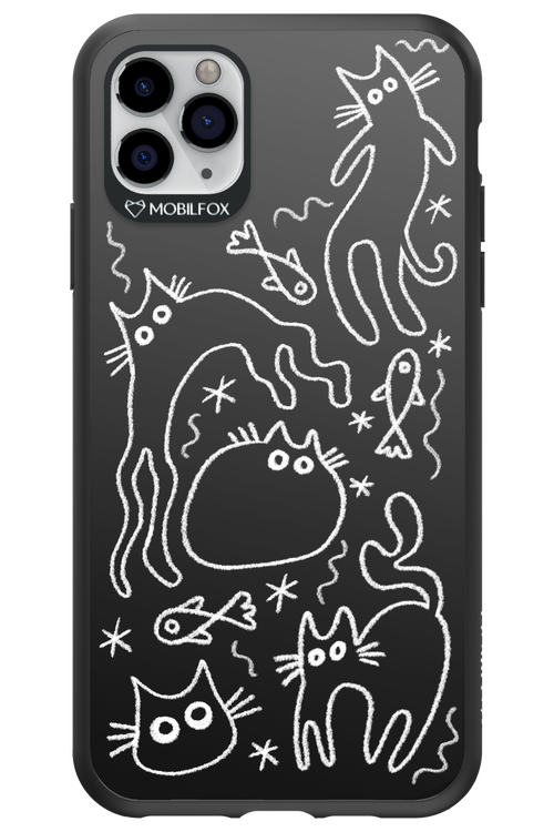 CHALK_CATS 2.0 - Apple iPhone 11 Pro Max