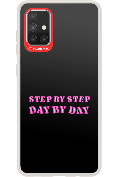 Step by Step Black - Samsung Galaxy A71