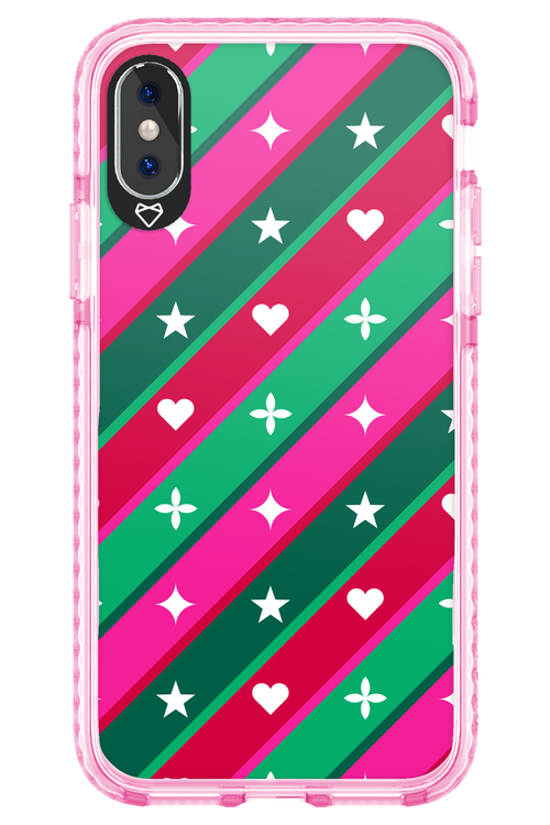 Christmas Stripes - Apple iPhone XS