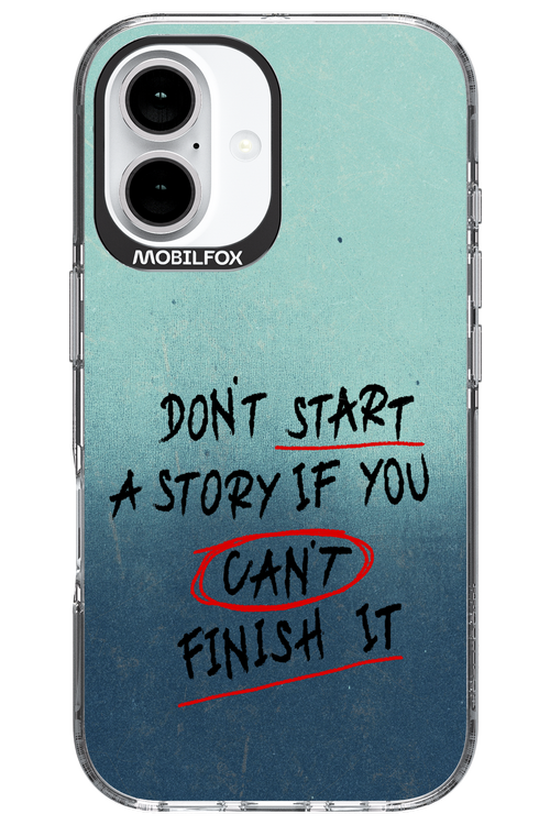Don't Start - Apple iPhone 16