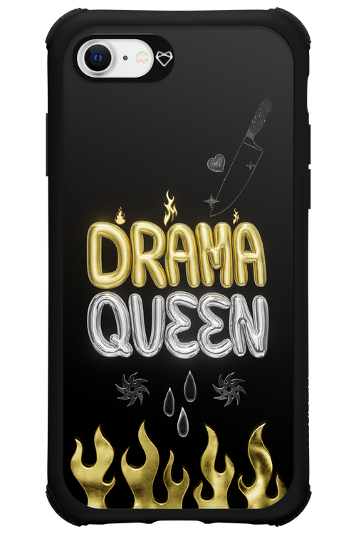 Drama Queen Black - Apple iPhone SE 2020