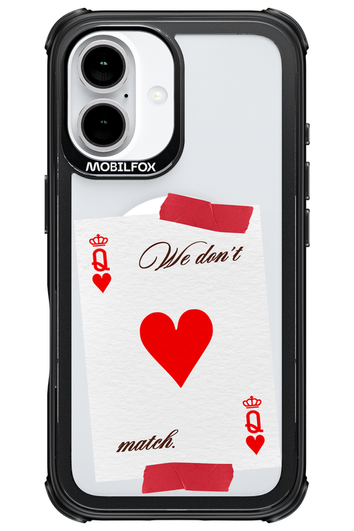 Match Transparent 2.0 - Apple iPhone 16