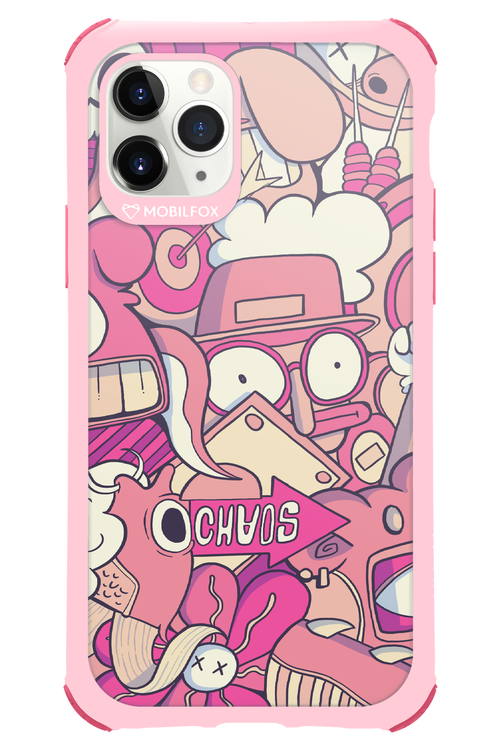 Coral Chaos - Apple iPhone 11 Pro