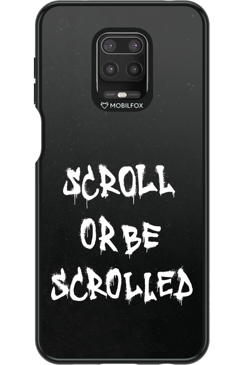 Scroll Black 2.0 - Xiaomi Redmi Note 9 Pro