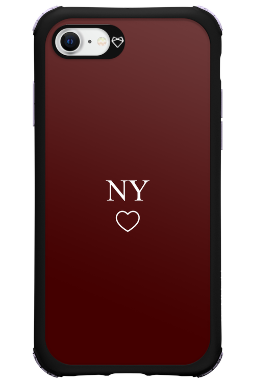 NY Burgundia 2.0 - Apple iPhone SE 2022