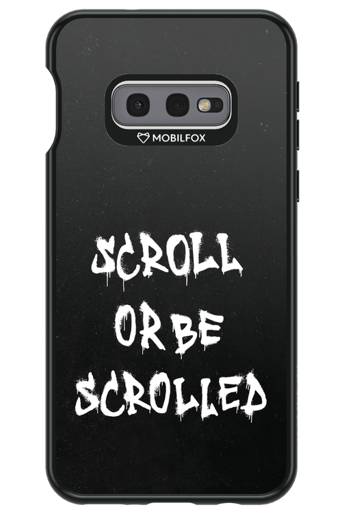 Scroll Black - Samsung Galaxy S10e