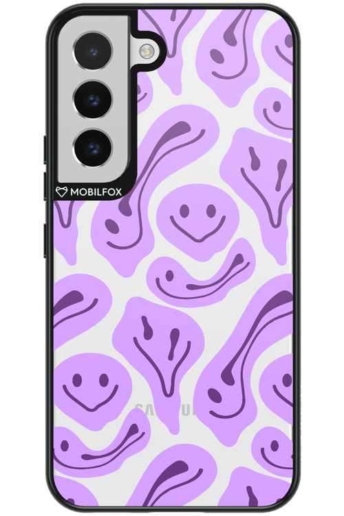 Fluid Smiley Purple - Samsung Galaxy S22