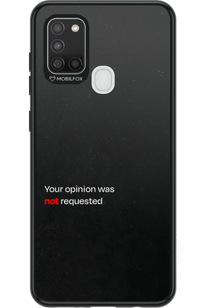 Not Requested 2.0 - Samsung Galaxy A21 S