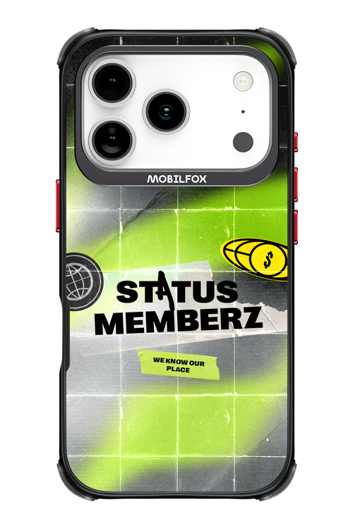 Status Memberz - Apple iPhone 17 Pro