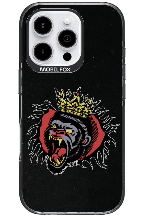 Monkey Rage Black - Apple iPhone 16 Pro