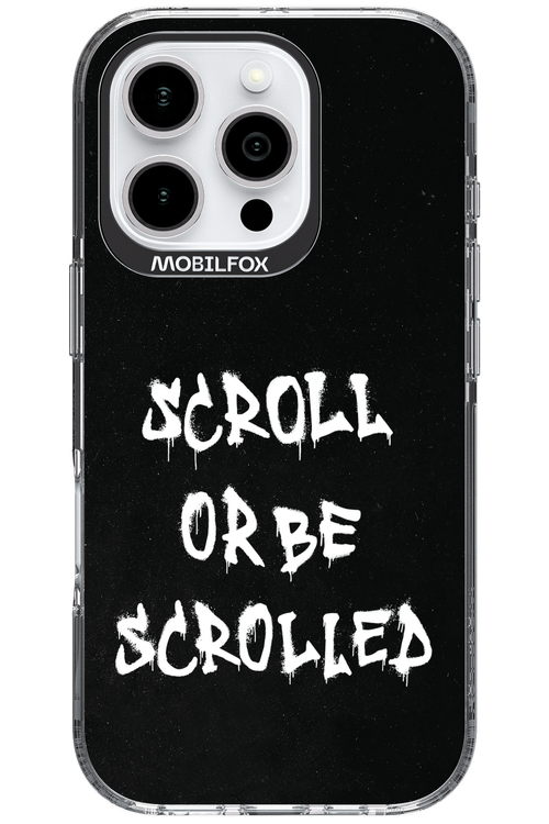 Scroll Black - Apple iPhone 16 Pro