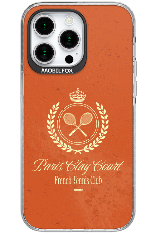 Paris Clay Court Club 2.0 - Apple iPhone 15 Pro Max
