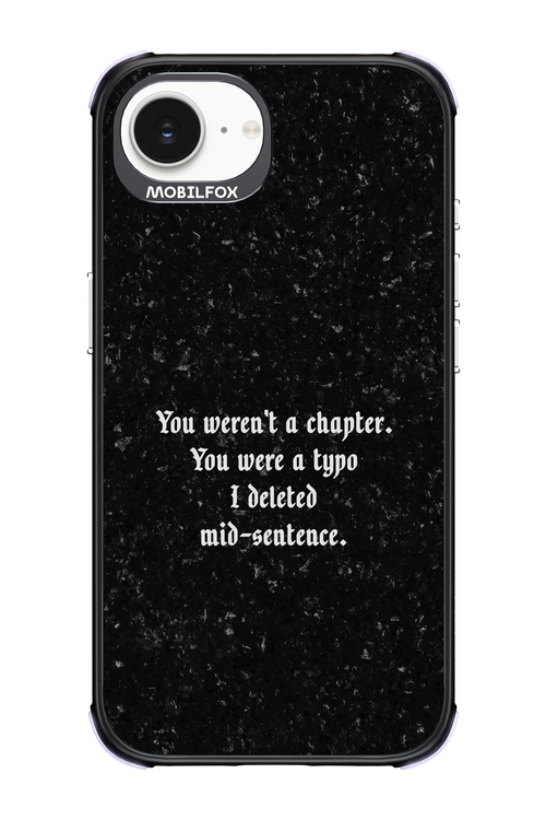 A Typo 2.0 - Apple iPhone 16e