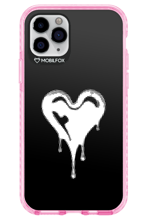 Heart Black - Apple iPhone 11 Pro