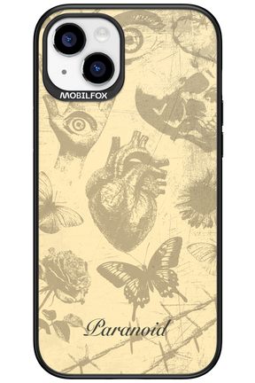 Paranoid (Sand) - Apple iPhone 15 Plus